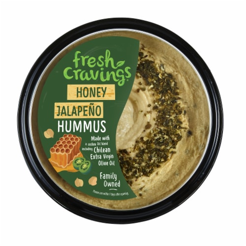 Fresh Cravings® Honey Jalapeno Hummus Perspective: top