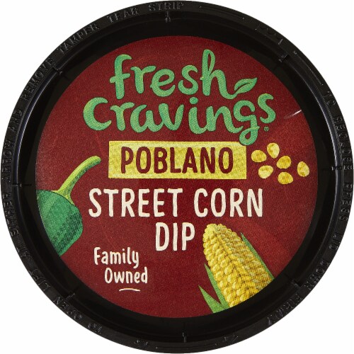 Fresh Cravings® Poblano Street Corn Dip Perspective: top