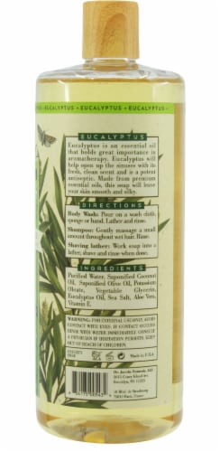 DR. JACOBS NATURALS 32  FL OZ. CASTILE SOAP - EUCALYPTUS Perspective: top