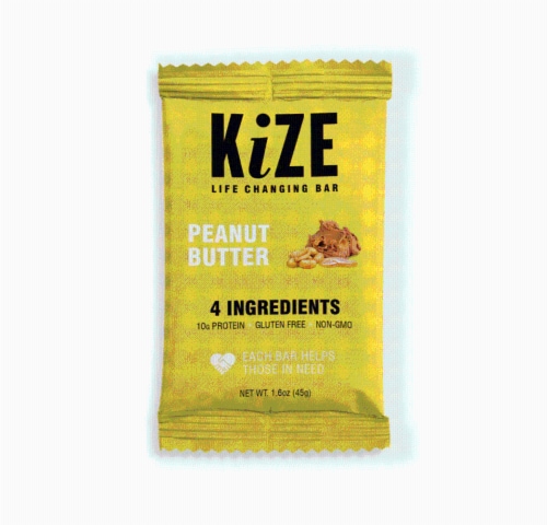 Kize Peanut Butter Life Changing Bar Perspective: top