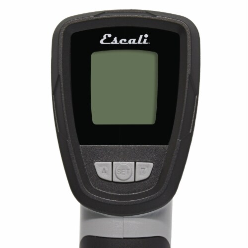 Escali Infrared Surface and Probe Digital Thermometer Perspective: top
