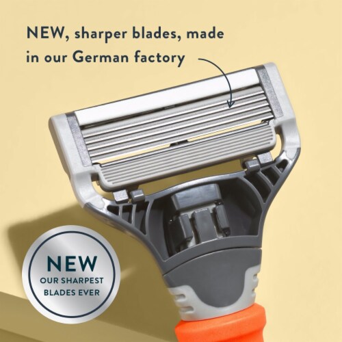 Harry's 5-Blade Razor Cartridges Perspective: top