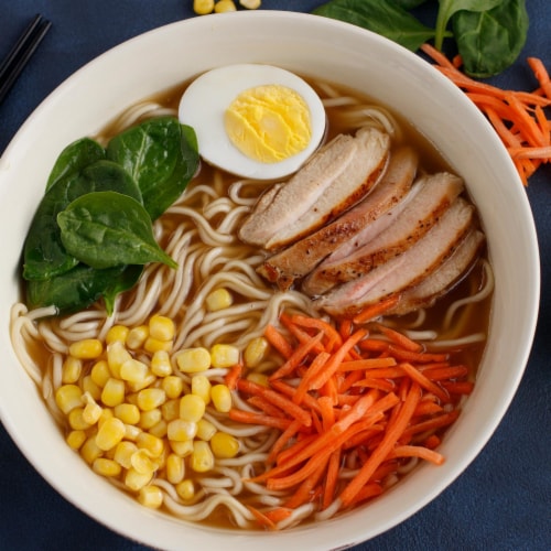Simply Asia Japanese Inspired Ramen Soy Ginger Chicken Broth Perspective: top