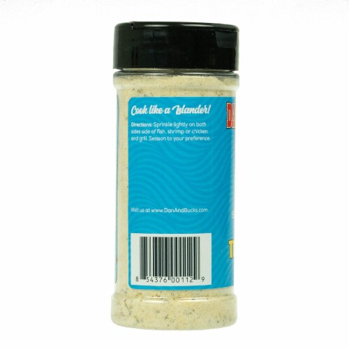 Dan & Buck's® Captains Tequila Lime Seafood & Chicken Seasoning Perspective: top