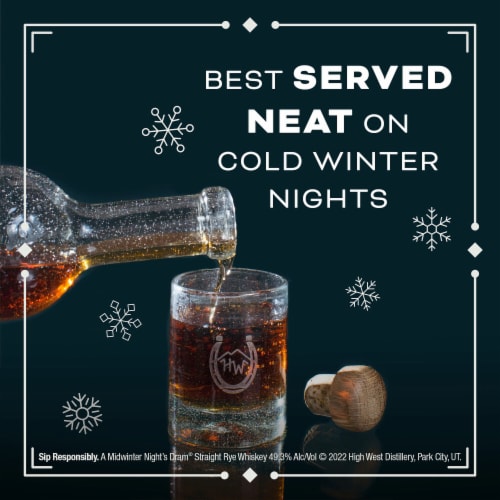 High West Utah A Midwinter Night's Dram Whiskey Perspective: top