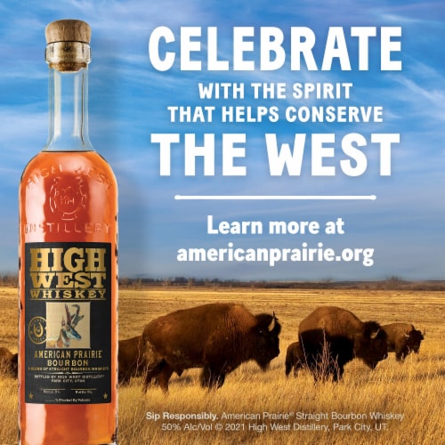 High West American Prairie Bourbon Barrel Select Whiskey Perspective: top