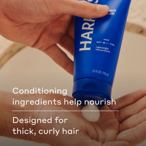 Harry's Men's Soft Hold Taming Hair Cream Perspective: top