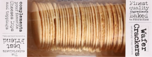 Olina's Bakehouse® Natural Wafer Crackers Perspective: top