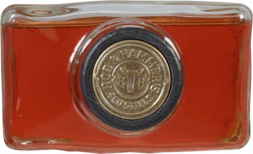 Slo Stills Rod & Hammer's Straight Bourbon Whiskey Perspective: top