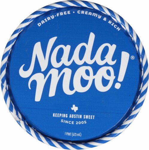 Nadamoo!® Dairy-Free Lotta Mint Chip Frozen Dessert Pint Perspective: top