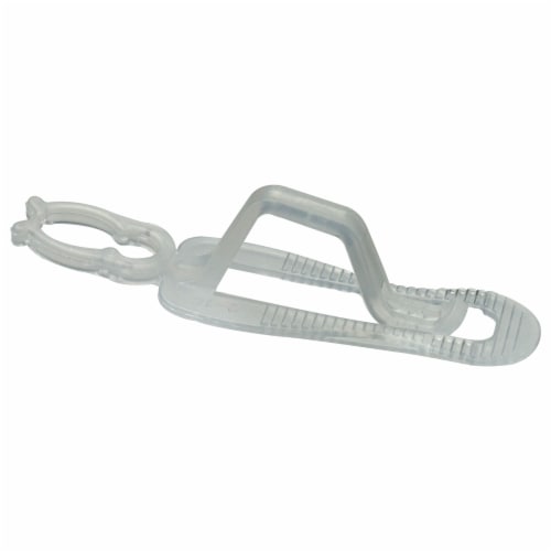 Northlight Set of 500ct Clear Gutter and Shingle Christmas Light Clips Perspective: top