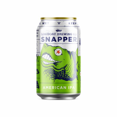 Logboat Snapper American IPA Perspective: top