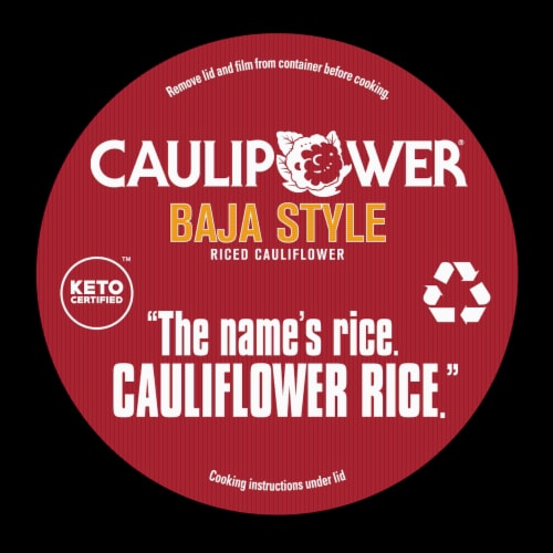Caulipower® Baja Style Riced Cauliflower Cup Perspective: top
