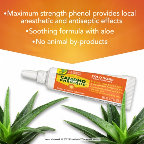 Campho-Phenique® Cold Sore Treatment Perspective: top