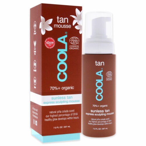 Coola Organic Sunless Tan Express Sculpting Mousse 207ml/7oz Perspective: top