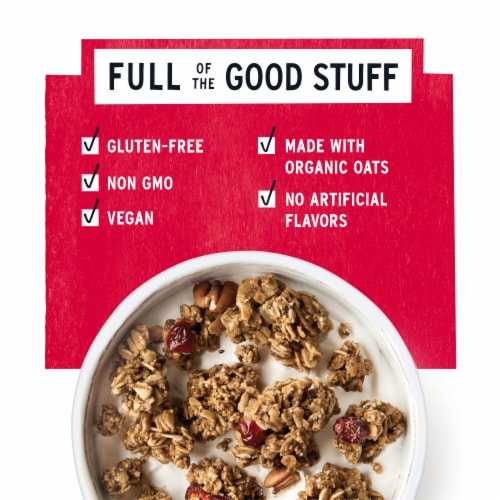 Purely Elizabeth Cranberry Pecan Ancient Grain Granola Perspective: top