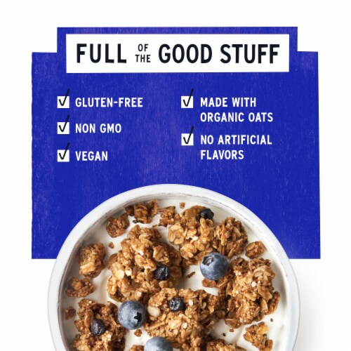 Purely Elizabeth Blueberry Hemp Ancient Grain Granola Perspective: top
