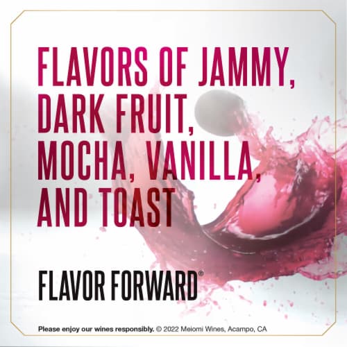 Meiomi California Pinot Noir Red Wine Perspective: top