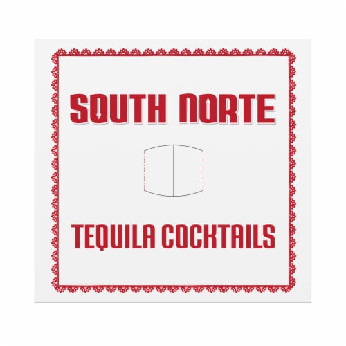 South Norte Tequila Paloma Premium Cocktail Cans Perspective: top