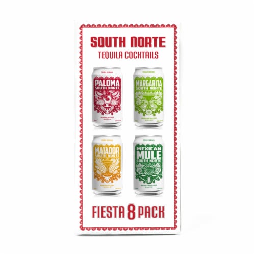 South Norte Tequila Cocktail Fiesta Pack Perspective: top