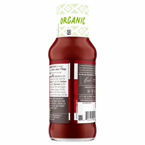 Primal Kitchen Organic and Unsweetened Ketchup Perspective: top