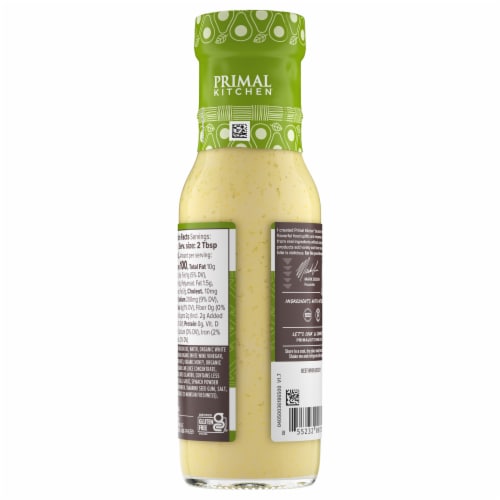 Primal Kitchen Cilantro Lime Dressing & Marinade Perspective: top