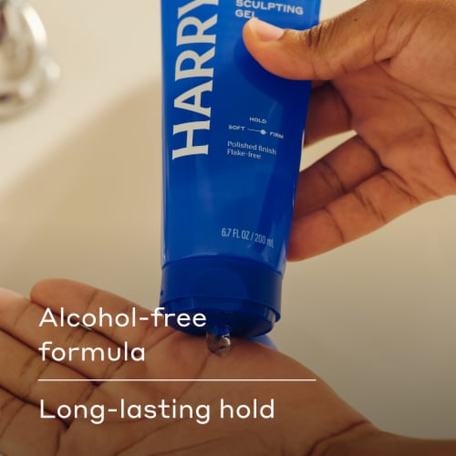 Harry's Firm Hold Sculpting Hair Gel Perspective: top