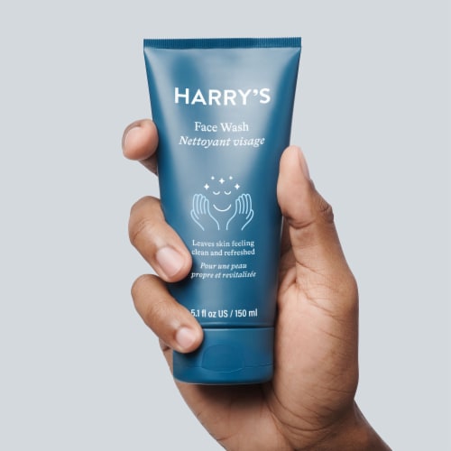 Harry's Eucalyptus and Peppermint Exfoliating Face Wash Perspective: top