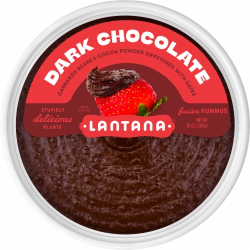 Lantana® Dark Chocolate Fusion Hummus Perspective: top