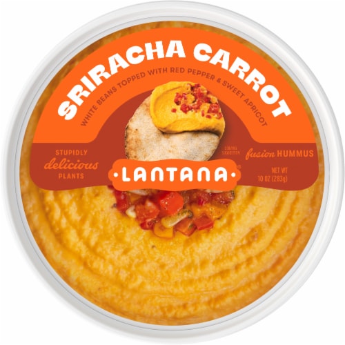 Lantana™ Sriracha Carrot Hummus Perspective: top