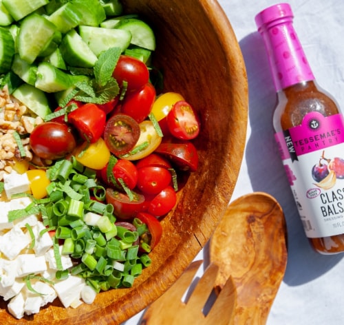 Tessemae's Original Balsamic Vinaigrette Dressing & Marinade Perspective: top