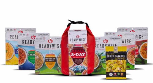 ReadyWise 2-Day Adventure Meals Perspective: top