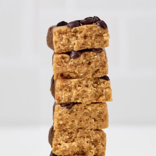 Perfect Bar Mini Dark Chocolate Chip Peanut Butter Protein Bar Organic 8 Count Perspective: top