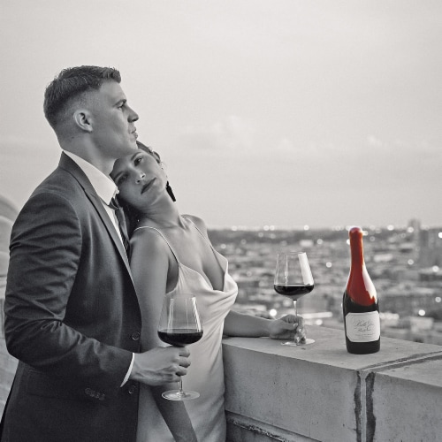 Belle Glos Pinot Noir California Red Wine Perspective: top