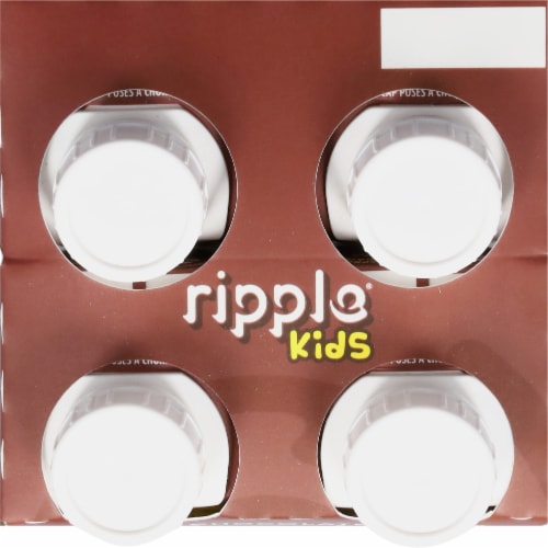 Ripple® Kids Chocolate Plant Based Milk Perspective: top