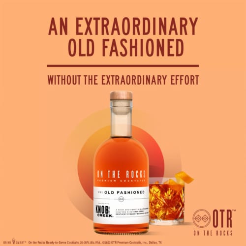 On the Rocks Knob Creek Old Fashioned Perspective: top