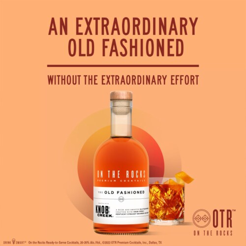 On The Rocks Knob Creek Old Fashioned Perspective: top