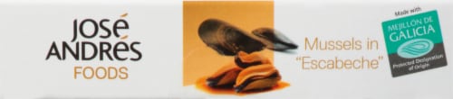 Jose Andres Mussels in Escabeche Perspective: top