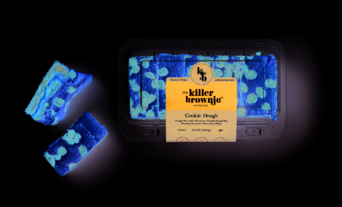The Killer Brownie® Company Cookie Dough Brownie Bars Perspective: top