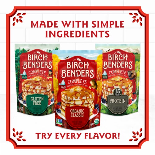 Birch Benders Protein Pancake & Waffle Mix Perspective: top