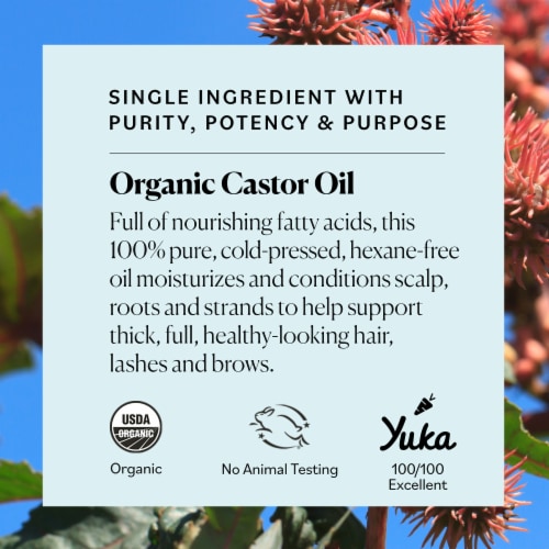 Sky Organics™ Organic Castor Oil Perspective: top