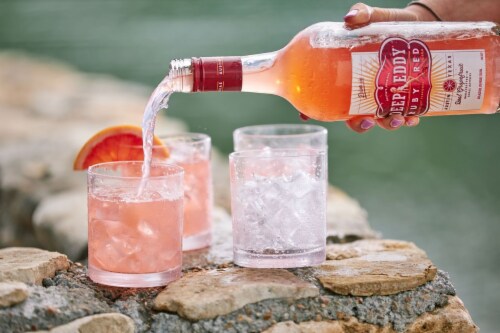 Deep Eddy Ruby Red Vodka Perspective: top