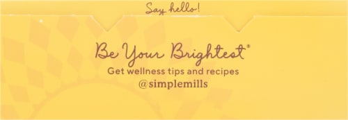 Simple Mills® Sun-Dried Tomato & Basil Almond Flour Crackers Perspective: top