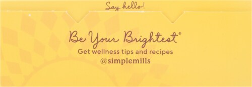 Simple Mills® Sun-Dried Tomato & Basil Almond Flour Crackers Perspective: top