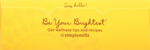 Simple Mills® Cracked Black Pepper Almond Flour Crackers Perspective: top
