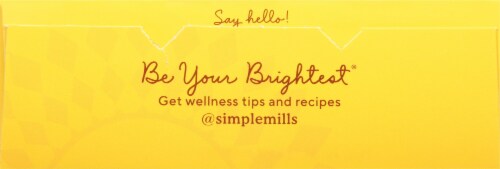 Simple Mills® Cracked Black Pepper Almond Flour Crackers Perspective: top
