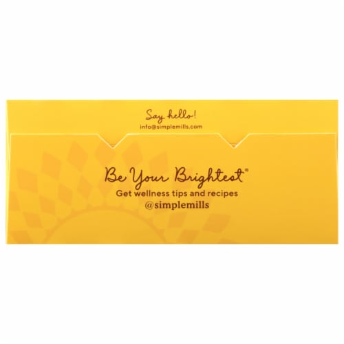 Simple Mills Himalayan Salt Veggie Pita Crackers Perspective: top
