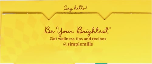 Simple Mills® Mediterranean Herb Veggie Pita Crackers Perspective: top