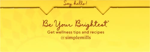Simple Mills® Seed & Nut Flour Honey Cinnamon Sweet Thins® Cookies Perspective: top