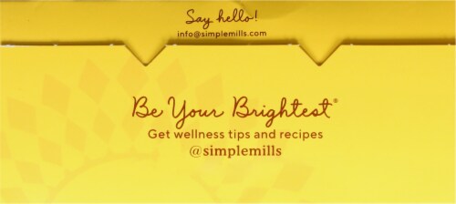 Simple Mills® Organic Everything Seed Flour Crackers Perspective: top